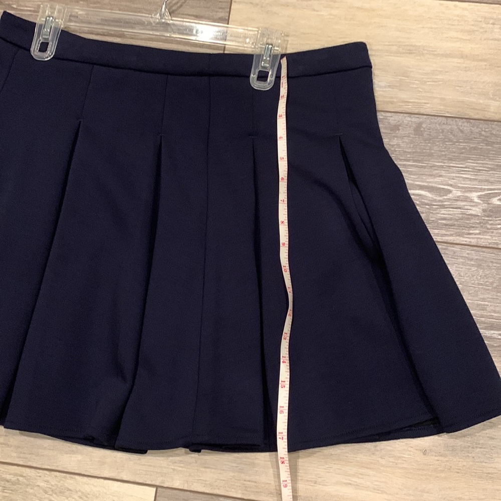 TT: Merona Navy Pleated Skater Skirt - Picture 11 of 15